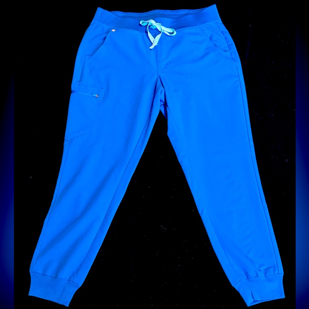Figs Scrub Pant. ZAMORA jogger royal blue